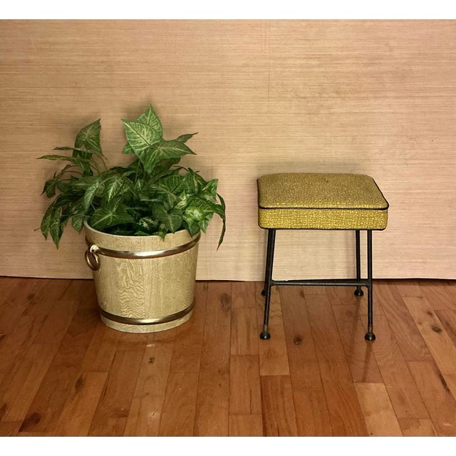 Vintage 1950s Paul McCobb Design Footstool Mid-Century Modern For Sale - Image 11 of 12