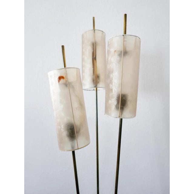 Mid-Century Modern German 3-Flamed Floor Lamp, 1950s For Sale - Image 4 of 14