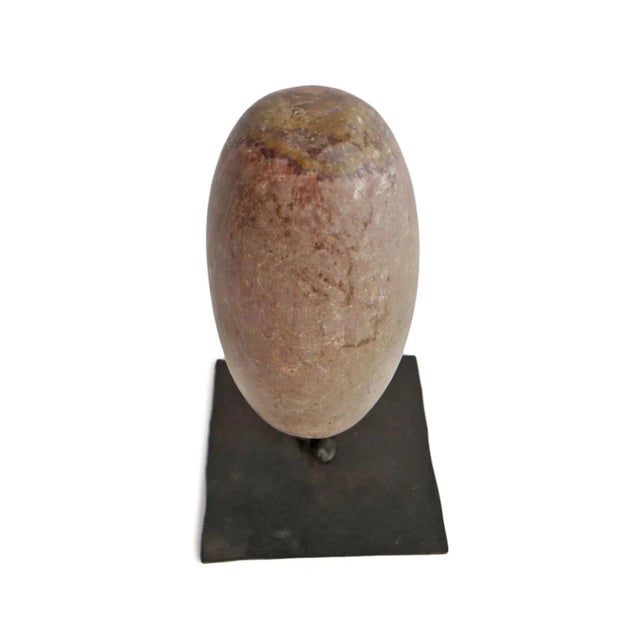 Natural oblong quartz Shiva Lingam stones from the Narmada River in Rajasthan, North India. These special natural formed...