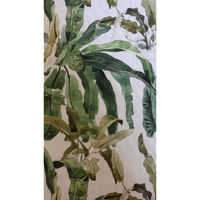 Traditional Nina Campbell Benmore 2 Linen Fabric Ashdown Collection Osborne & Little 2 Yards For Sale - Image 3 of 7