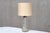 Table Lamp in Glass and Silk by Henrik Blomqvist for Stilarmatur Tranås, Sweden, 1960s For Sale - Image 11 of 11
