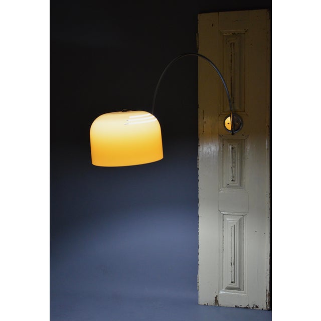 Mid-Century Modern Italian Forma Wall Lamp by Luigi Massoni for Harvey Guzzini, 1970s For Sale - Image 3 of 18