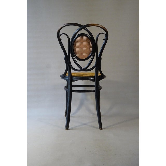 Art Nouveau No. 22 Chair from Chevallier Fiume, 1885 For Sale - Image 9 of 18