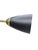 Vintage Gerald Thurston for Lightolier Gooseneck Black and Gold Floor Lamp For Sale - Image 10 of 13