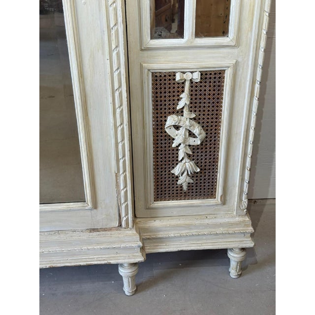 Large 18th Century French Louis XVI 3-Door Bookcases or Armoire For Sale - Image 14 of 17