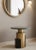 Modern Jojo 30" Modern Green Marble Bistro Table-Contract Grade For Sale - Image 3 of 6