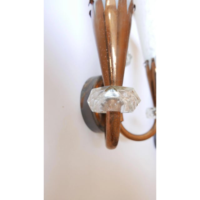 Mid-Century Wall Sconces from Lunel, Set of 3 For Sale - Image 6 of 11