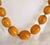 Antique Art Deco Graduated Amber Marbled Bead Necklace, 1930 For Sale - Image 4 of 18