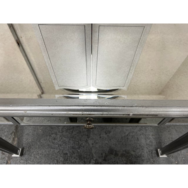 Pier 1 Hayworth Mirrored Vanity + Stool Set Chairish