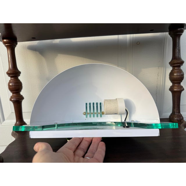 Postmodern Sconce Light Fixture For Sale In Milwaukee - Image 6 of 9