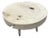 Andrianna Shamaris Mid Century Style Organic Teak Wood Coffee Table For Sale