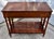 Vintage Northern Furniture Co. Regency Mahogany Console Table Entryway Hall For Sale - Image 11 of 15