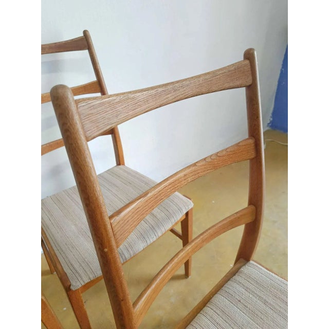 Ivory Vintage Swedish Chairs, 1960s, Set of 4 For Sale - Image 8 of 9