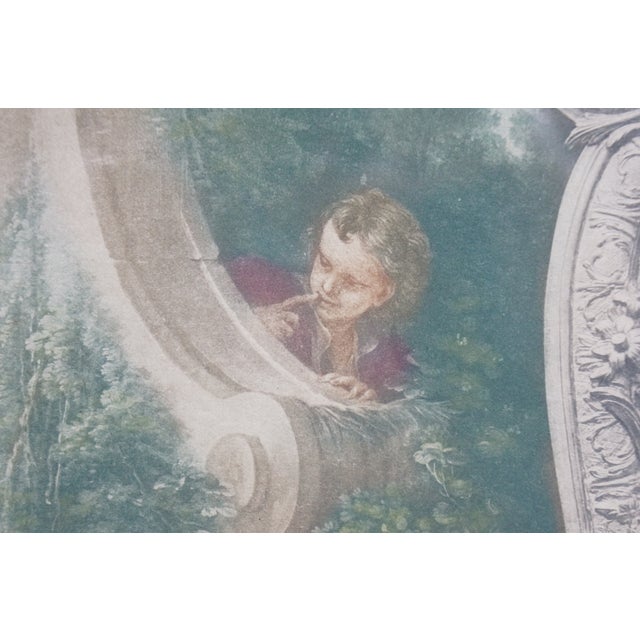 François Boucher Baroque Rococo the Gallant Shepherd Lithograph Reproduction For Sale - Image 9 of 12