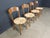 Wood Vintage Italian Bistro and Papercord Dining Chairs, 1980s, Set of 4 For Sale - Image 7 of 13