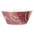 Red Siren Song Library Marble Melamine Bowls - Set of 4 For Sale - Image 8 of 9