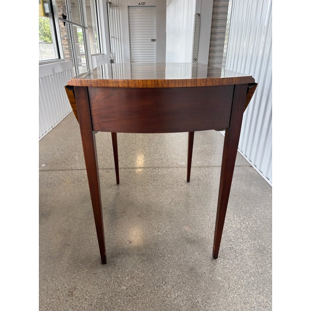 Councill Craftsman Hepplewhite Style Pembroke Table This elegant, refined mahogany drop side table is finely constructed...