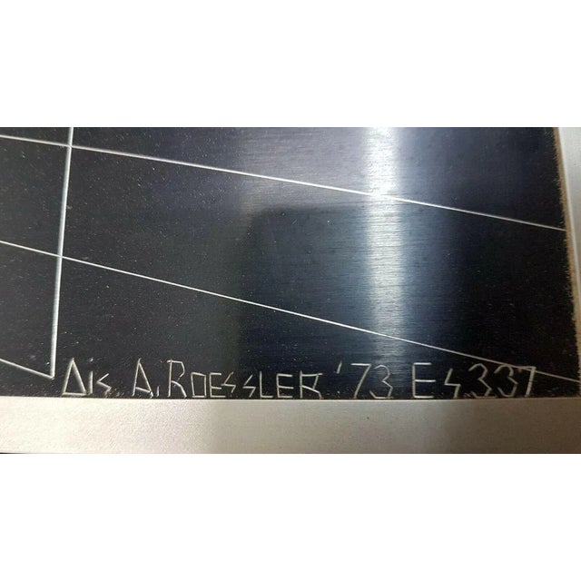 Silkscreen Engraving by Roessler, 1973 For Sale - Image 9 of 10