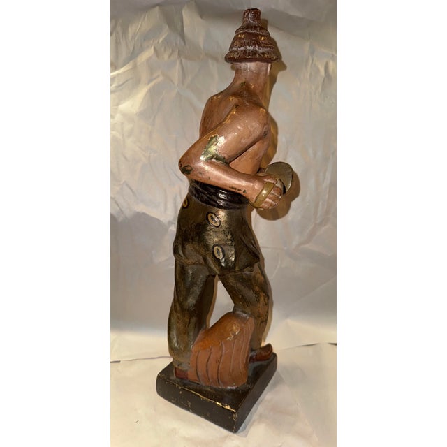 Mid Century Male Performer Ceramic Sculpture For Sale In Los Angeles - Image 6 of 9