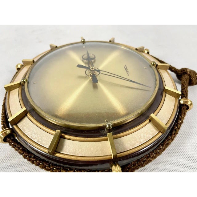 Vintage Wall Clock from Diehl, 1940s For Sale - Image 6 of 9