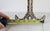 Vintage Brass Easel Filigree Tabletop Picture or Plate Holder For Sale - Image 9 of 9