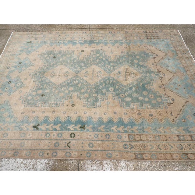 Galerie Shabab Collection Mid-20th Century Persian Afshar Accent Rug For Sale - Image 4 of 8
