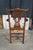 2 Late 20th Century Maitland Smith Chippendale Pierced Mahogany Dining Arm Chairs Silk Seats Pair For Sale - Image 15 of 18