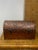 Mid 20th Century Vintage Spanish Leather Chest With Dome-Top & Brass Fittings For Sale - Image 4 of 6
