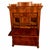 Antique Austrian Flame Mahogany Inlaid Rosewood Biedermeier Secretary Chest 1820 For Sale - Image 14 of 17
