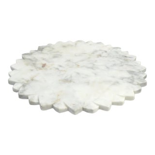 White Marble Lazy Susan For Sale