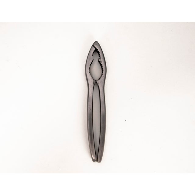 Vintage Matte Inox Stainless Steel Nutcracker, 1960s For Sale - Image 4 of 12