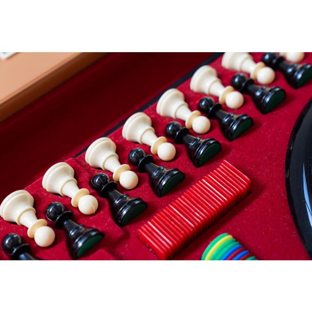 Sporting Roulette Chessboard, Italy, 1970s For Sale - Image 11 of 18