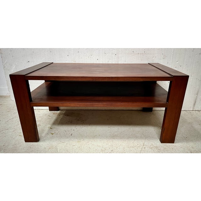 Art Deco Coffee Table in Mahogany and Veneer, 20th Century For Sale - Image 11 of 11