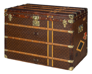 Antique French Trunk in Monogram Canvas from Louis Vuitton, 1920