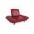 Red Leather Rossini Armchair with Manual Function from Koinor For Sale - Image 4 of 16