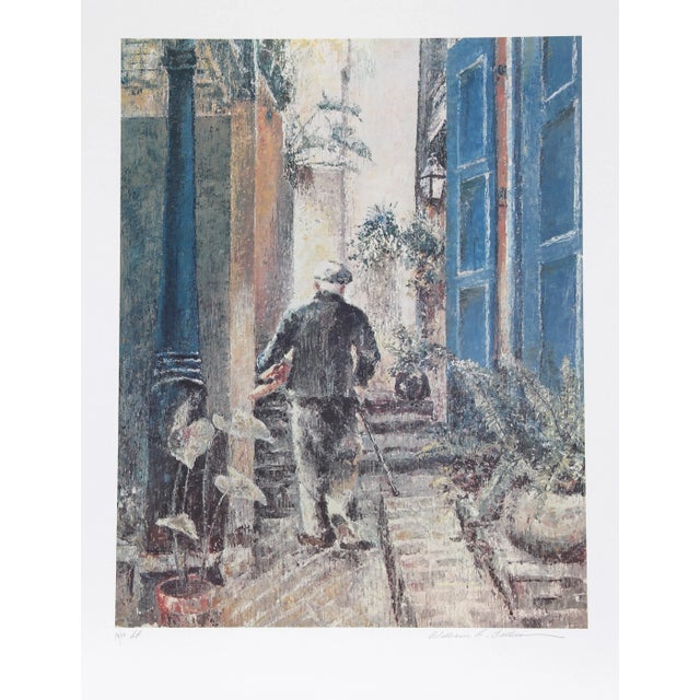 Modern William Collier, Old Man, Lithograph For Sale - Image 3 of 3