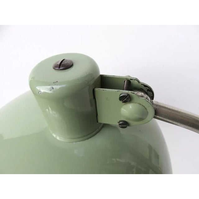 Bauhaus Table Lamp in Mint Green Chrome, 1930s For Sale - Image 18 of 18