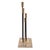 Kenneth Ludwig Chicago Modern Gold Aluminum Candelabra For Sale - Image 4 of 11