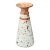 Vintage Original Studio Pottery Stripe Vase For Sale