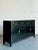 Late 20th Century Vintage Asian Black Lacquered Credenza For Sale - Image 5 of 7