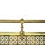 English Antique Brass Fender Fireplace Screen With Paw Feet C1920 For Sale - Image 3 of 12