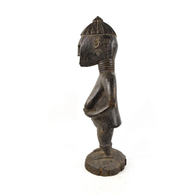 Early 20th Century Early 20th Century Mende Standing Figure For Sale - Image 5 of 8