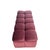 Metal Tufted Storage Ottoman in Burgundy Velvet by Naula Design For Sale - Image 7 of 7