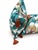 Hollywood Regency Pair of Custom Tropical Monkey Print Linen Pillows With Tassels For Sale - Image 3 of 3