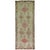 Quirky mid-20th century Turkish gallery rug. Pink and brown medallions on a khaki ground and brown border, circa 1940....