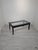 Vintage Modern Classic Rectangular Coffee Table in Wood and Beveled Glass, 1970 For Sale - Image 4 of 15