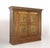 A rare Swiss wedding armoire made of solid pine, dating from the late 18th century. It features a beautifully...
