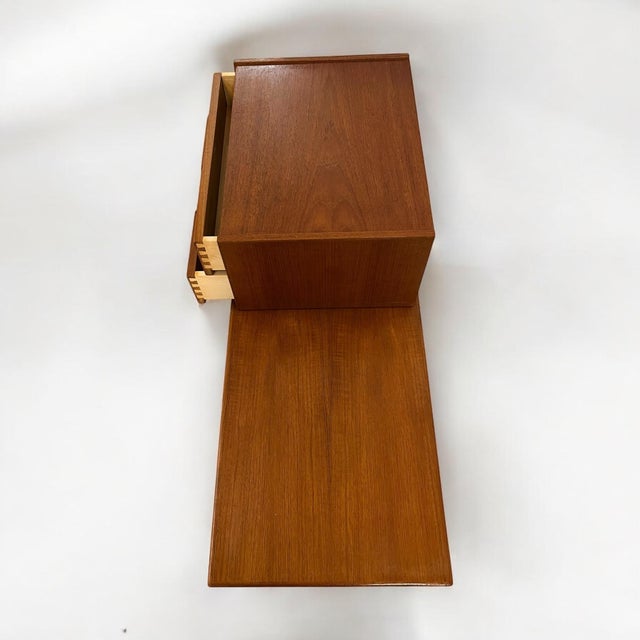 Mid-Century Modern Teak Model 32 and 35 Entryway Set by Aksel Kjersgaard, 1960s, Set of 2 For Sale - Image 3 of 11