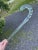 Antique 19th C. Blue Twist Glass Victorian End-of-Day Whimsy Art Hand Blown Cane For Sale - Image 9 of 18