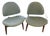 Pair Vintage Mid-Century Clamshell Chairs Attributed to Seymour James Wiener for Kodawood For Sale